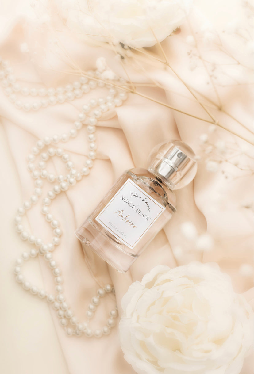 Ambrine est une Eau de Parfum envoûtante, aux notes musquées et pétillantes