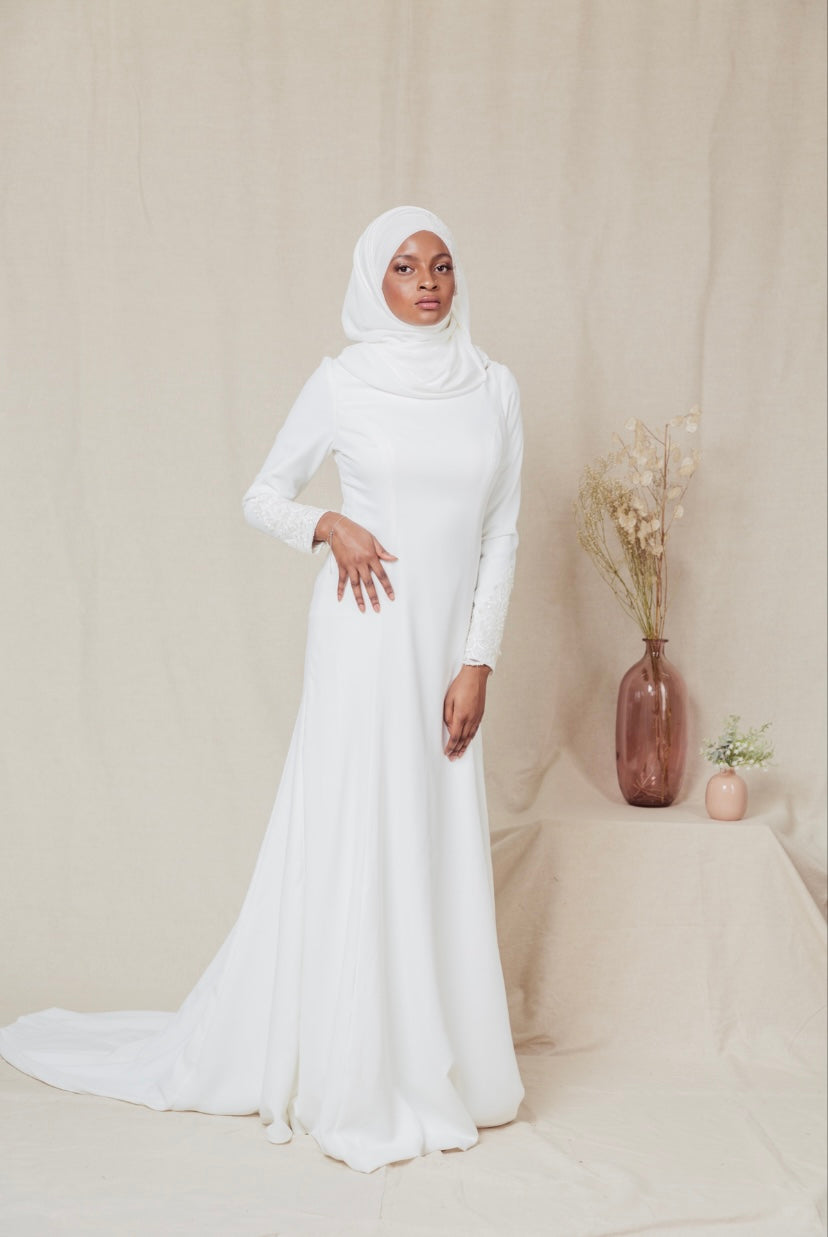 Robe de mariées mastour avec cape